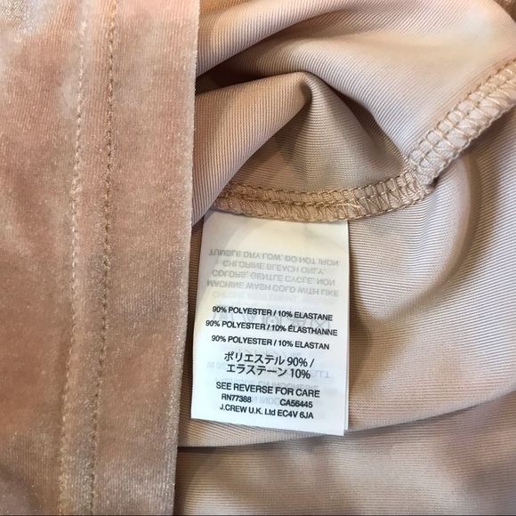 Madewell Mock Neck Velvet Shirt - Picture 5 of 5